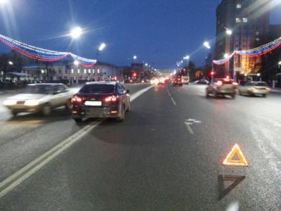 На площади Ленина иномарка сбила пенсионерку