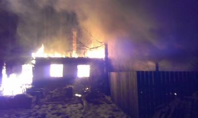 На пожаре в Клепиковском районе пострадало несколько человек