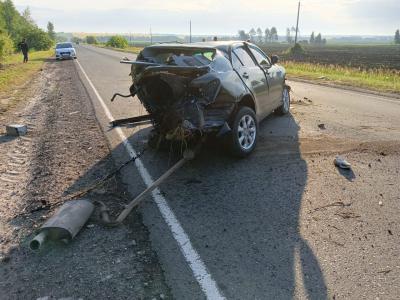 В Сапожковском районе произошла смертельная авария