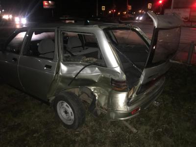 Появилось видео серьёзного ДТП в Канищево