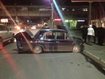 «Шестёрка» не пропустила Hyundai Santa Fe на Московском шоссе