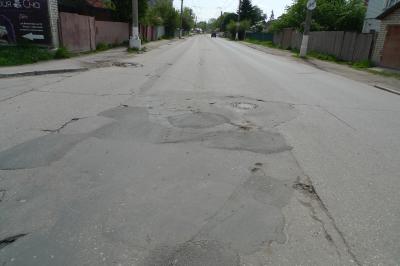 Ямы с карикатурами на мэра Рязани заасфальтировали