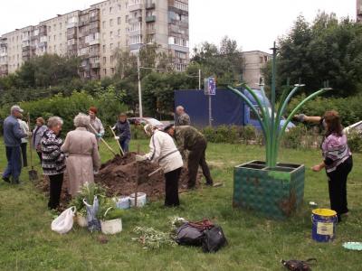 Сквер белых журавлей в Канищево может стать маршрутом для свадебных пар