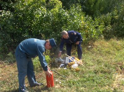 Рязанских священников научили пользоваться огнетушителями