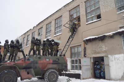 Силовики Рязанской области провели масштабные учения