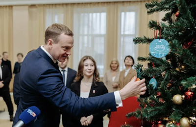 Павел Малков присоединился к благотворительной акции «Ёлка желаний»