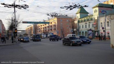 На перекрёстке в центре Рязани почти в 4 раза снизилось число нарушений