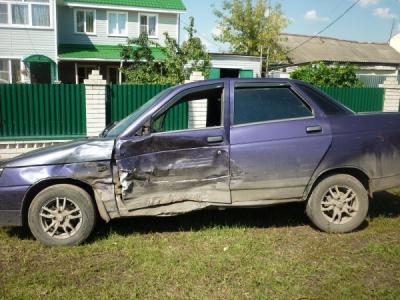 В Ряжске «десятка» не пропустила «Газель, пострадал водитель легковушки