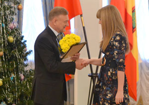 Юным одарённым рязанцам вручены стипендии губернатора