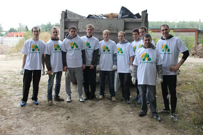 Рязанская НПК приняла участие во всероссийском экосубботнике