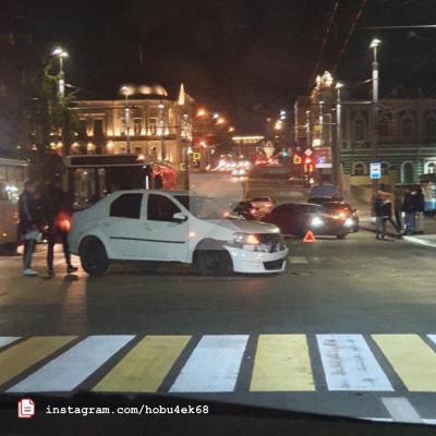 В центре Рязани произошла серьёзная авария