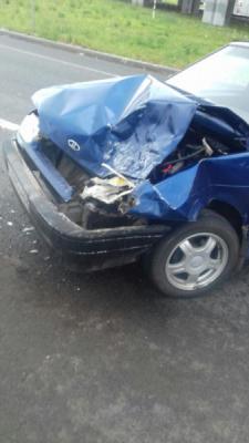 ГИБДД ищет свидетелей столкновения легковушки и троллейбуса