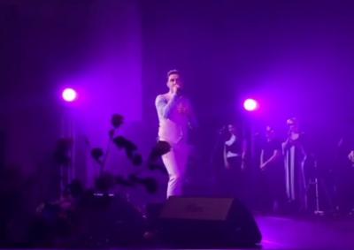 Дима Билан на концерте в Рязани вспомнил Есенина