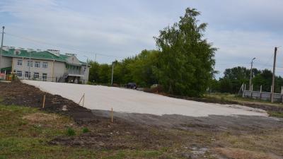 Милославское пополнит новая спортплощадка