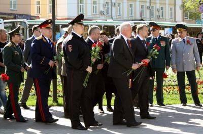 Руководители рязанского УМВД почтили память павших