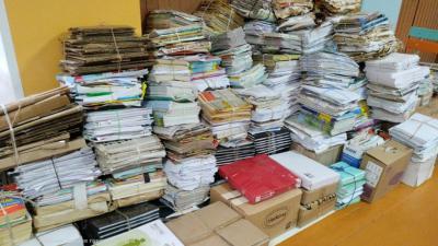 В Рязани образовательные учреждения собрали более 17 тонн макулатуры