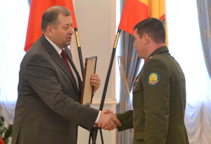 Личный состав Рязанского училища ВДВ получил награды