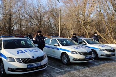 Рязанские гаишники получили 38 новых патрульных автомашин