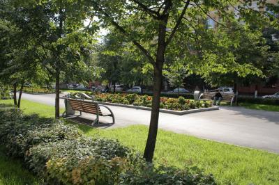 Завершён перевод участка на пересечении рязанских улиц Есенина и Радищева в зону скверов