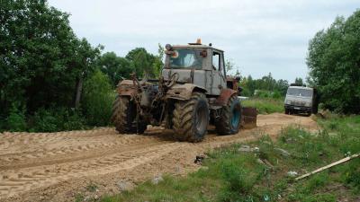В Ермишинском районе ремонтируют дороги