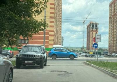 На улице Большой в Рязани установили новый дорожный знак