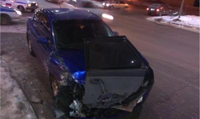 В Рязани по вине юной автоледи столкнулись четыре машины 