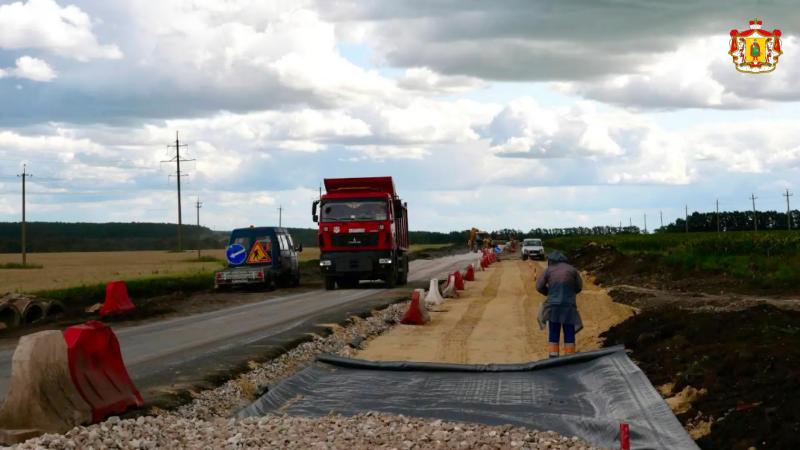АО «Рязаньавтодор» реконструировало дорогу Сапожок–Чёрная речка на 49%