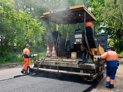 Компания АО «Рязаньавтодор» продолжает чинить дорогу Рыбное-Перекаль