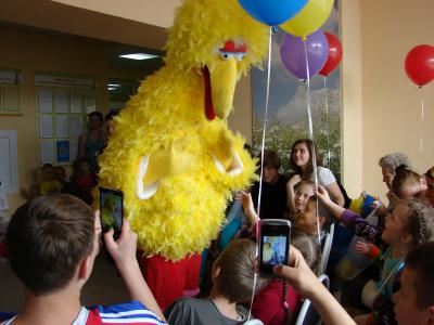 К маленьким пациентам РОДКБ пришёл Винни-Пух