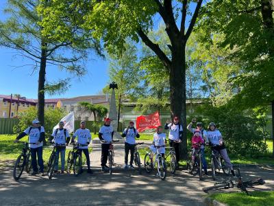 Члены профсоюза железнодорожников Рязани провели велопробег