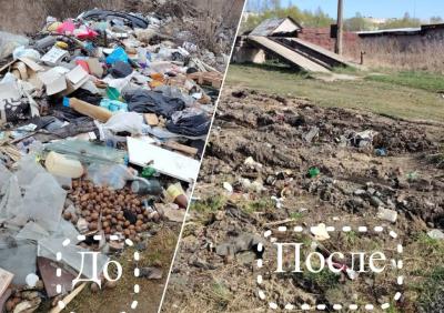 В Шиловском районе незаконную свалку убрали после вмешательства прокуратуры