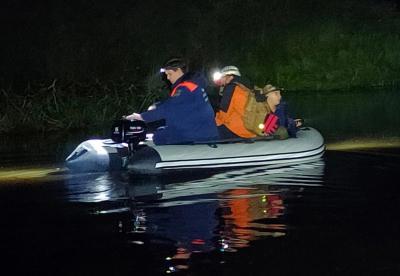 Волонтёры спасли рыбака, потерявшегося на рязанском озере Великое
