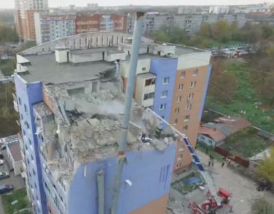 Пострадавший от взрыва в Рязани дом обследуют «Струной»
