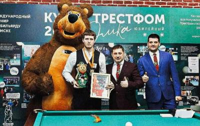 Рязанский бильярдист завоевал серебро международного турнира в Сибири