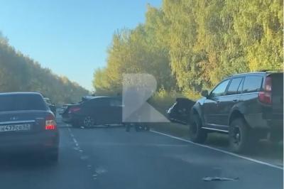 В Рязанском районе столкнулись две иномарки