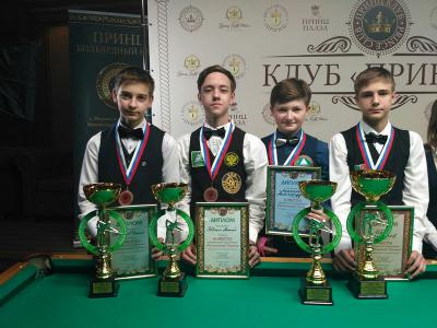 Рязанские бильярдисты завоевали награды международного турнира в Москве