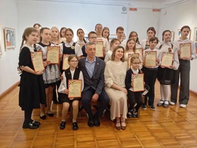 В Рязанском художественном музее прошла церемония награждения юных художников