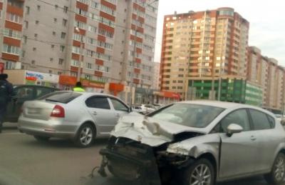 Появились подробности массового ДТП на улице Большой в Рязани