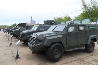 В Рязани заработала выставка трофейной техники