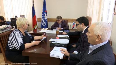 Олег Булеков провёл личный приём рязанцев