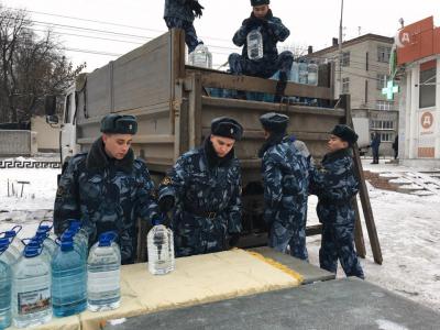 Курсанты Рязанской академии ФСИН помогли епархии в организации праздника Крещение Господне