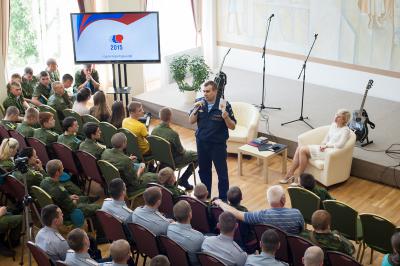 Рязанские десантники закрыли литературный проект библиотеки имени Горького