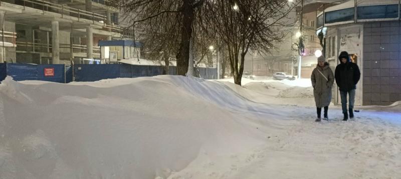 Рязанцы отправили в соцсети тысячи жалоб на плохую уборку снега