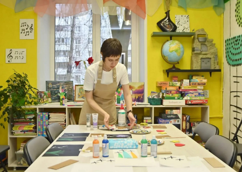 В рязанской библиотеке открыли первый в РФ детский культурно-просветительский центр «Ещё»