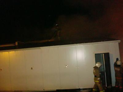 Ночью в Путятинском районе горел магазин