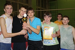 Прошёл I чемпионат по волейболу на Кубок профкома среди студентов Рязанского филиала МГОУ