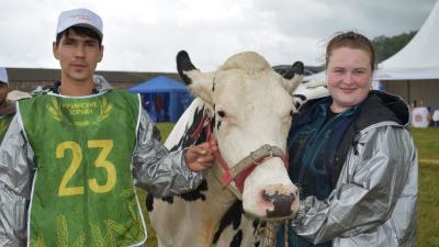 Рязанская корова Репа победила в конкурсе красоты