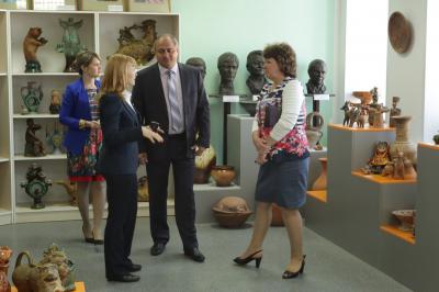 Светлана Горячкина побывала в стенах родной школы