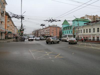 Судьба вафельной разметки в Рязани не определена