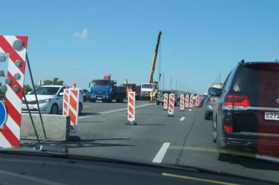 На выезде из Рязани из-за ДТП образовалась пробка